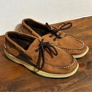 Sperry Intrepid Boat Shoes Size Boys 5M